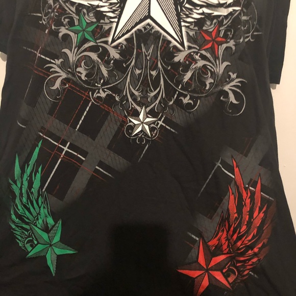 Star with wings t-shirt sz XL - Picture 3 of 4
